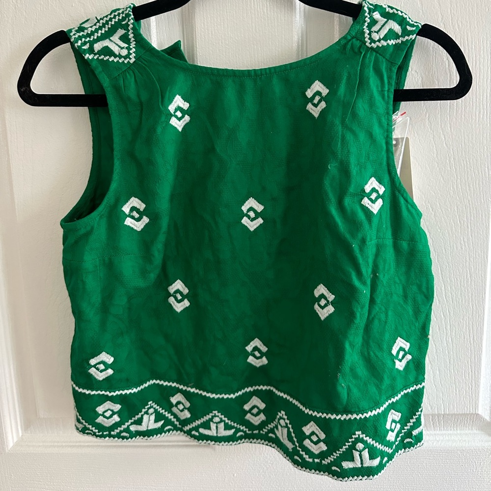 Anthropologie linen top